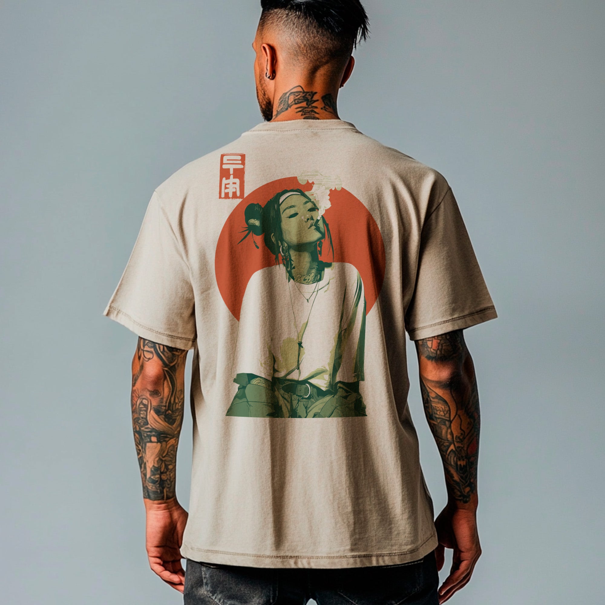 Model Jumbled T-Shirts | Creative Styles from Jumble Print Designs