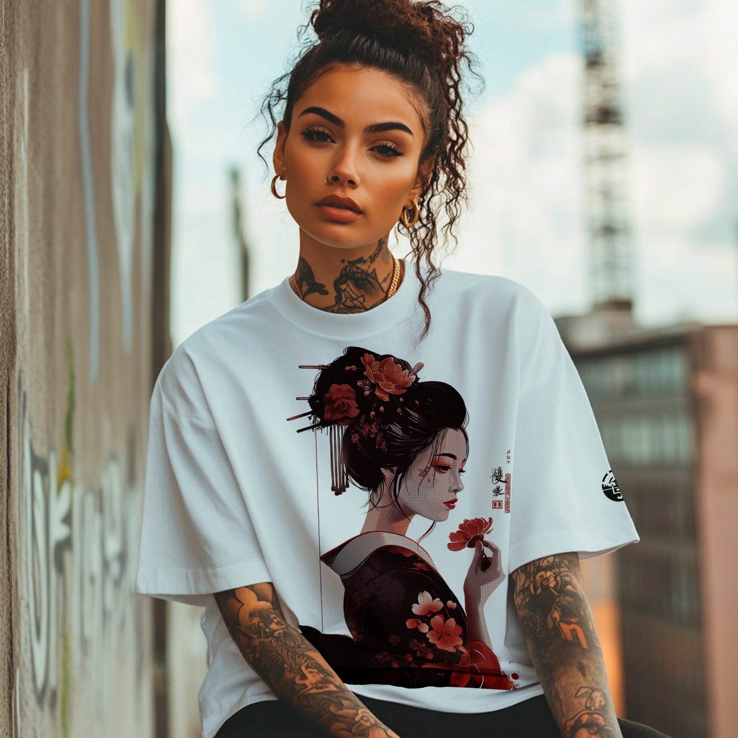 ShiroiKaze Men’s Boxy Heavyweight T-Shirt