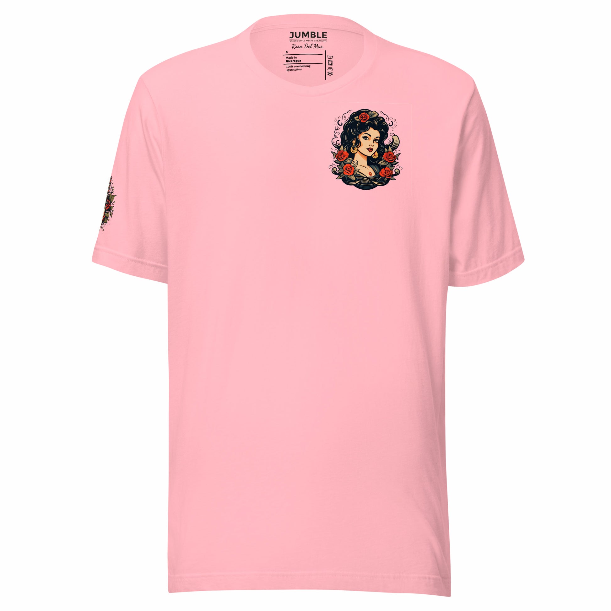 pink Rosa Del Mar Unisex t-shirt