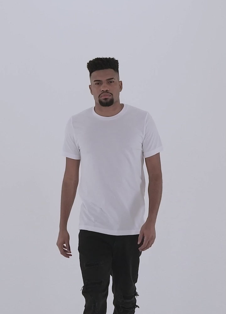 Cargar video: The Jumble x Unisex Staple T-Shirt | Bella + Canvas 3001 promo video