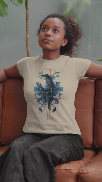 Avian Nouveau Unisex organic cotton t-shirt