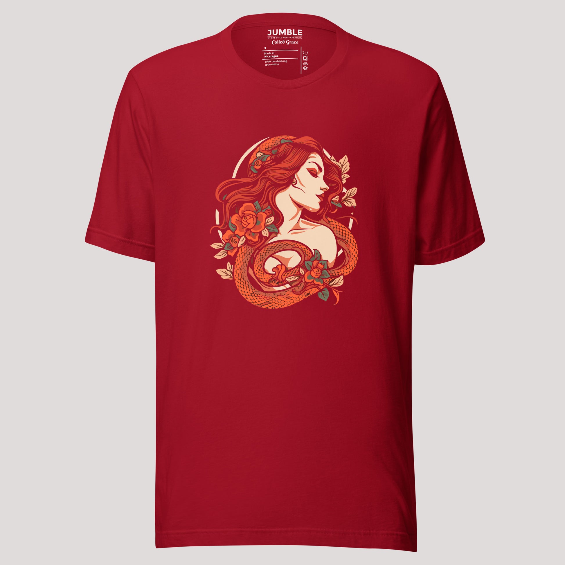 cardinal Coiled Grace Unisex t-shirt