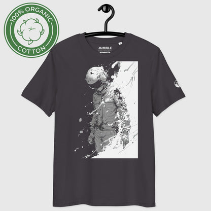 anthracite Kowareta Premium Unisex organic cotton t-shirt