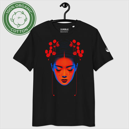 Sakura Sorrow Unisex organic cotton t-shirt