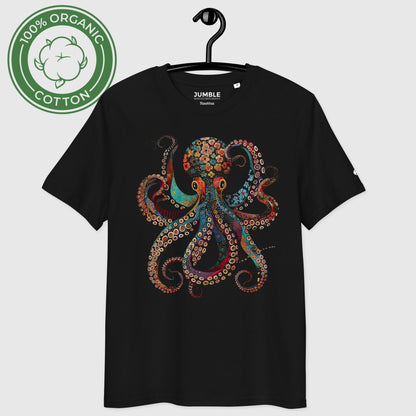 Nautilus Premium Unisex organic cotton t-shirt on hanger