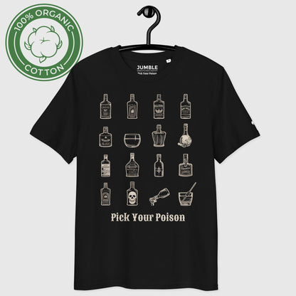 Pick Your Poison Premium Unisex organic cotton t-shirt