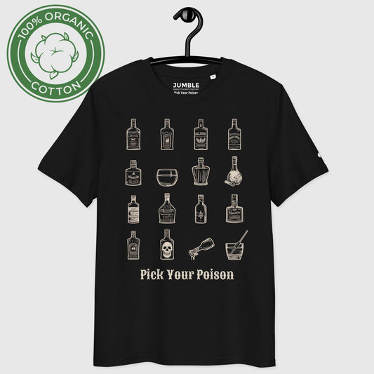 Pick Your Poison Premium Unisex organic cotton t-shirt