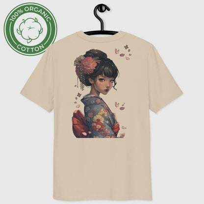 desert dust Tenshi (天使) Premium Unisex organic cotton t-shirt back