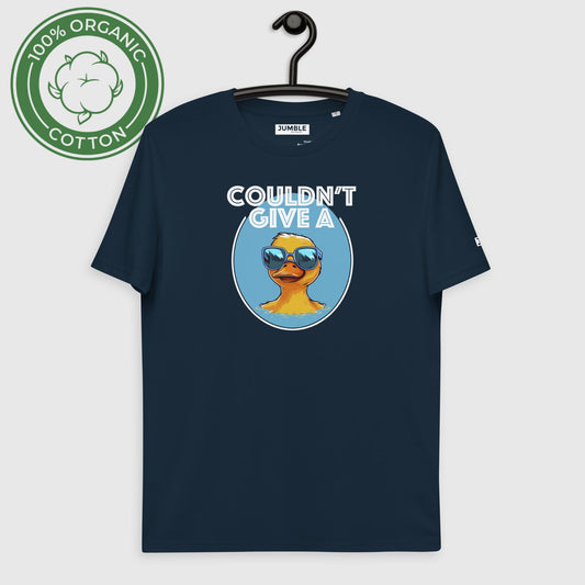 Verschenken Sie ein Duck Unisex-T-Shirt aus Bio-Baumwolle
