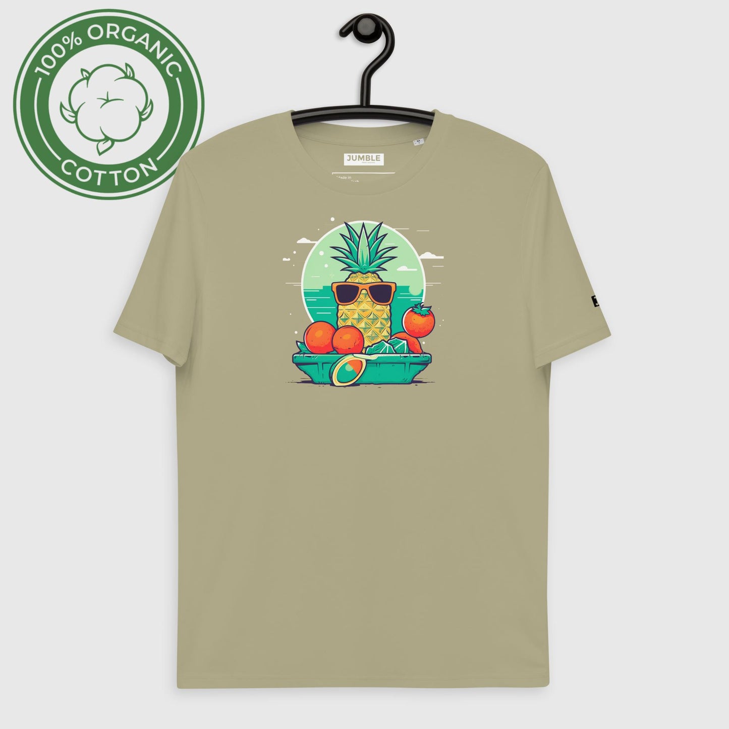 T-shirt unisexe en coton biologique Tropical Vibes