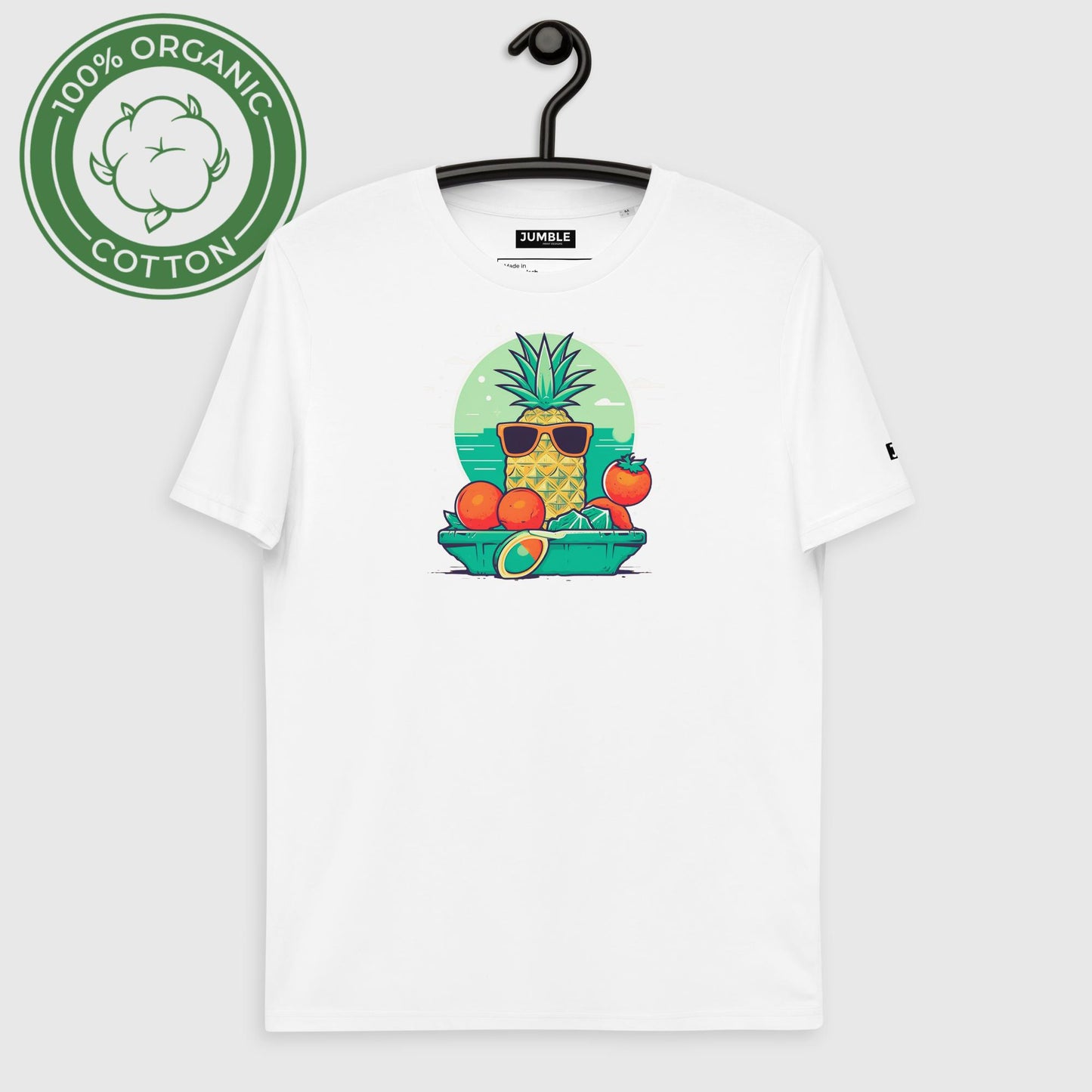 Tropical Vibes Unisex organic cotton t-shirt