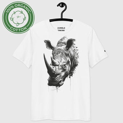 Tā Moko Rhino Premium Unisex organic cotton t-shirt