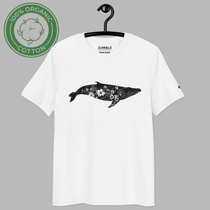 Titanic Garden Premium Unisex organic cotton t-shirt on a hanger