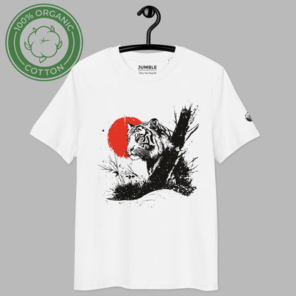 white Ora No Inochi premium Unisex organic cotton t-shirt on 