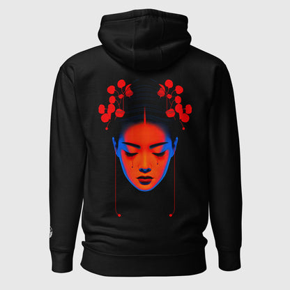 Sakura Sorrow Premium Hoodie | Cotton Heritage