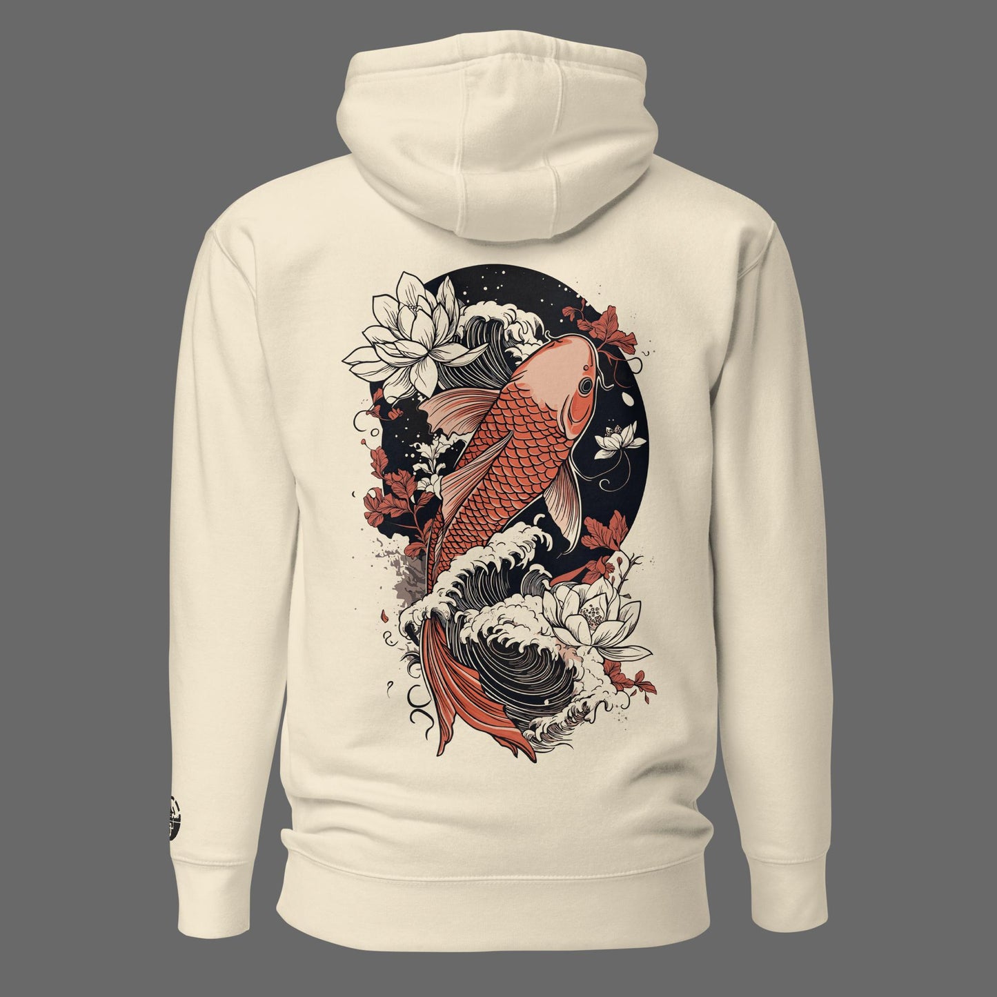 Lotus Flow Unisex Premium Hoodie | Cotton Heritage