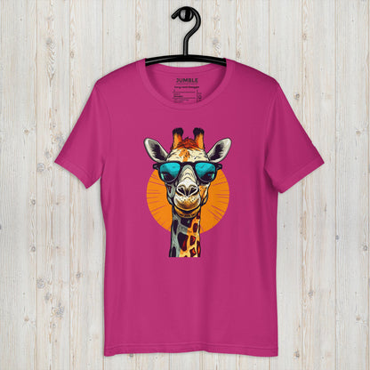 berry Long Neck Swagger Unisex t-shirt on hanger