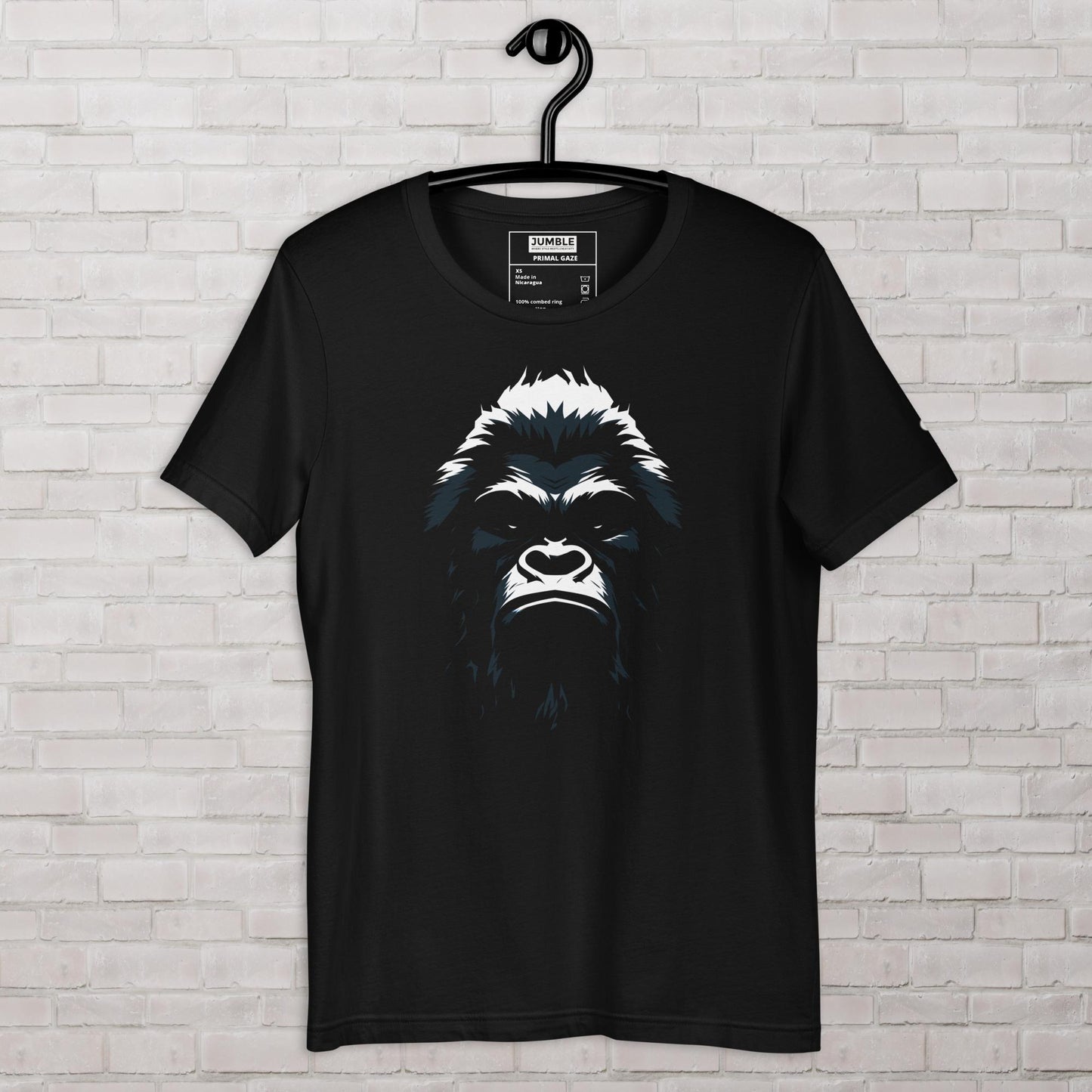 Primal Gaze Unisex t-shirt- on hanger