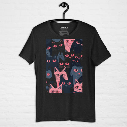 Pink Clowder Unisex t-shirt