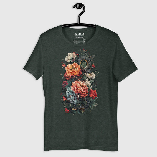 Viper Bloom Unisex t-shirt