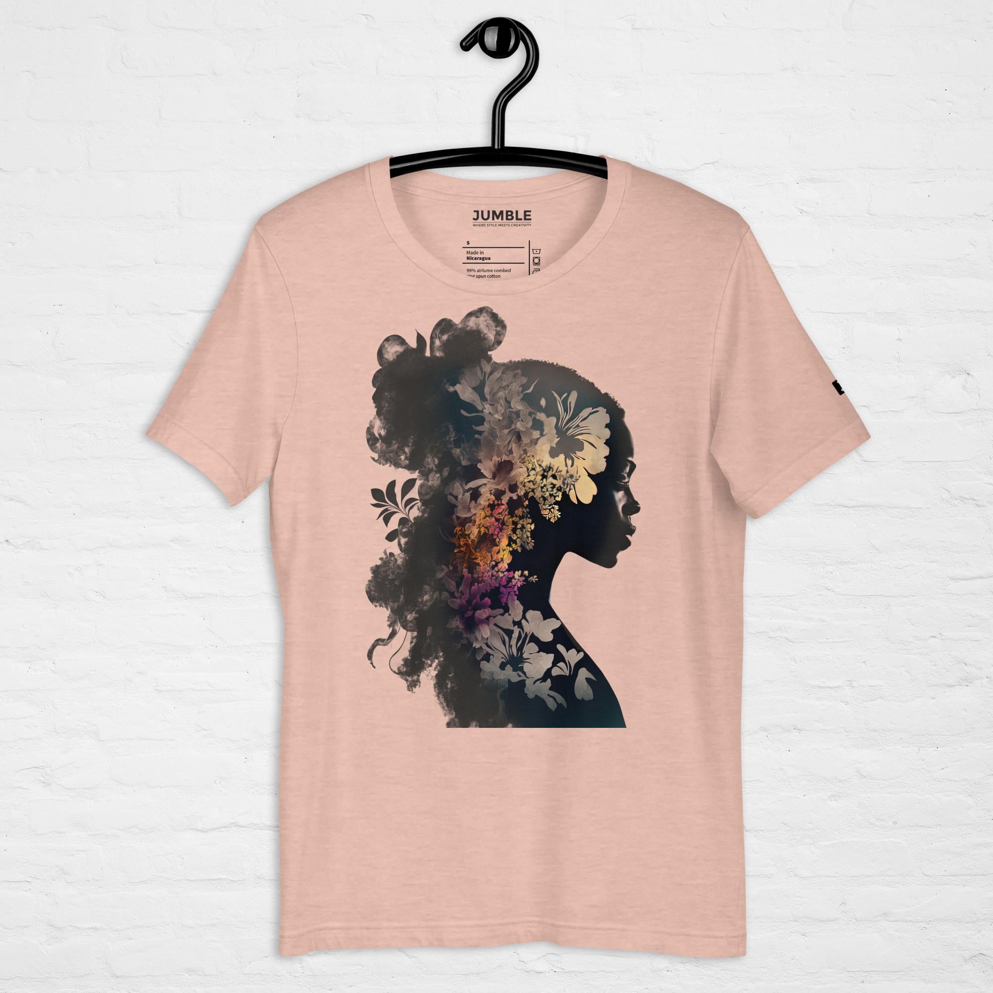 Smoke Dreams Unisex T Shirt Custom Kenyan Silhouette Design Jumble