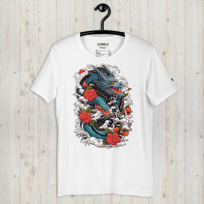 Ryū Enigma Unisex t-shirt displayed on hanger