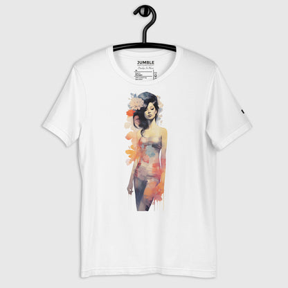 Dualité en fleur T-shirt unisexe