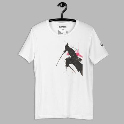 Kage (影) Unisex t-shirt displayed on hanger