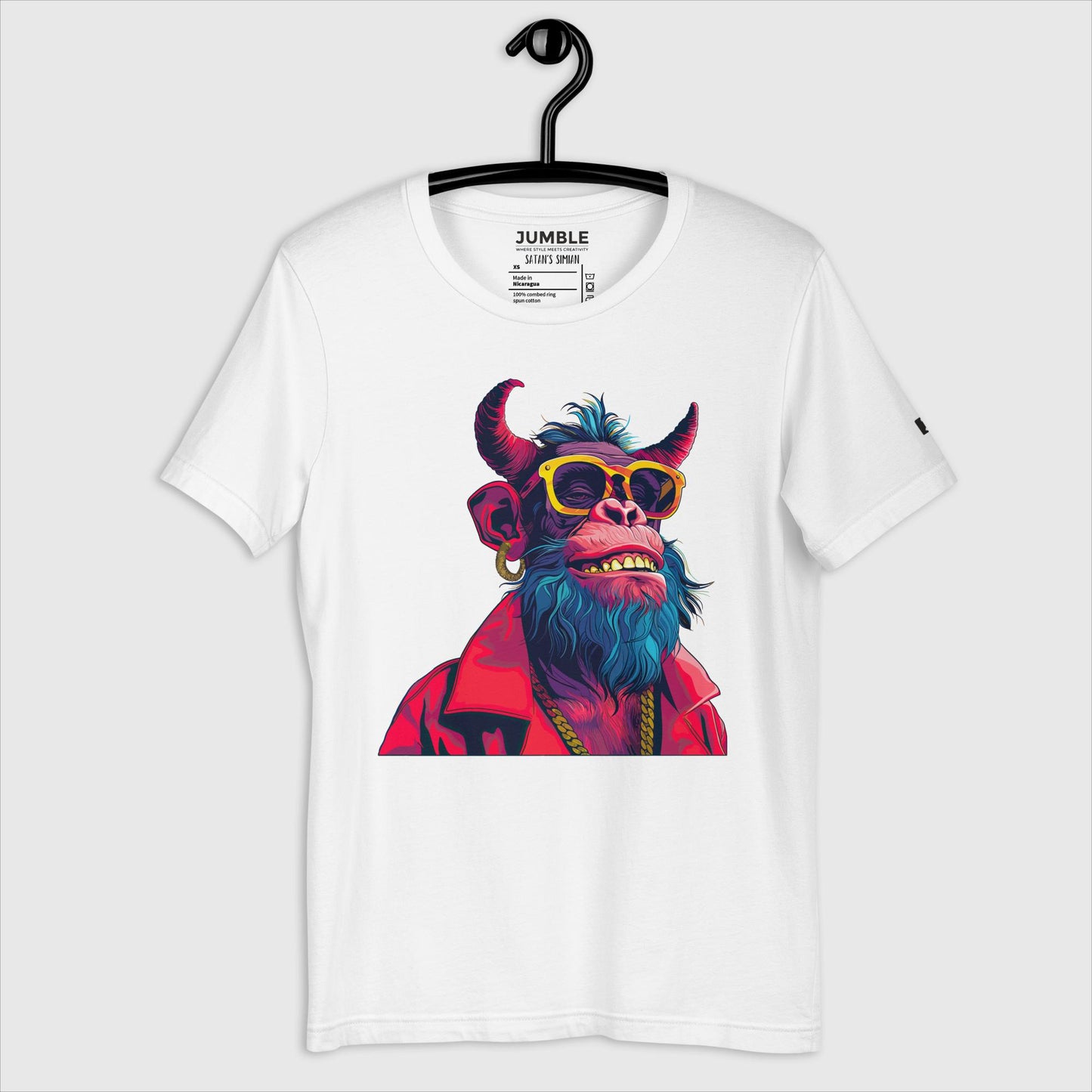 Satan's Simian Unisex t-shirt