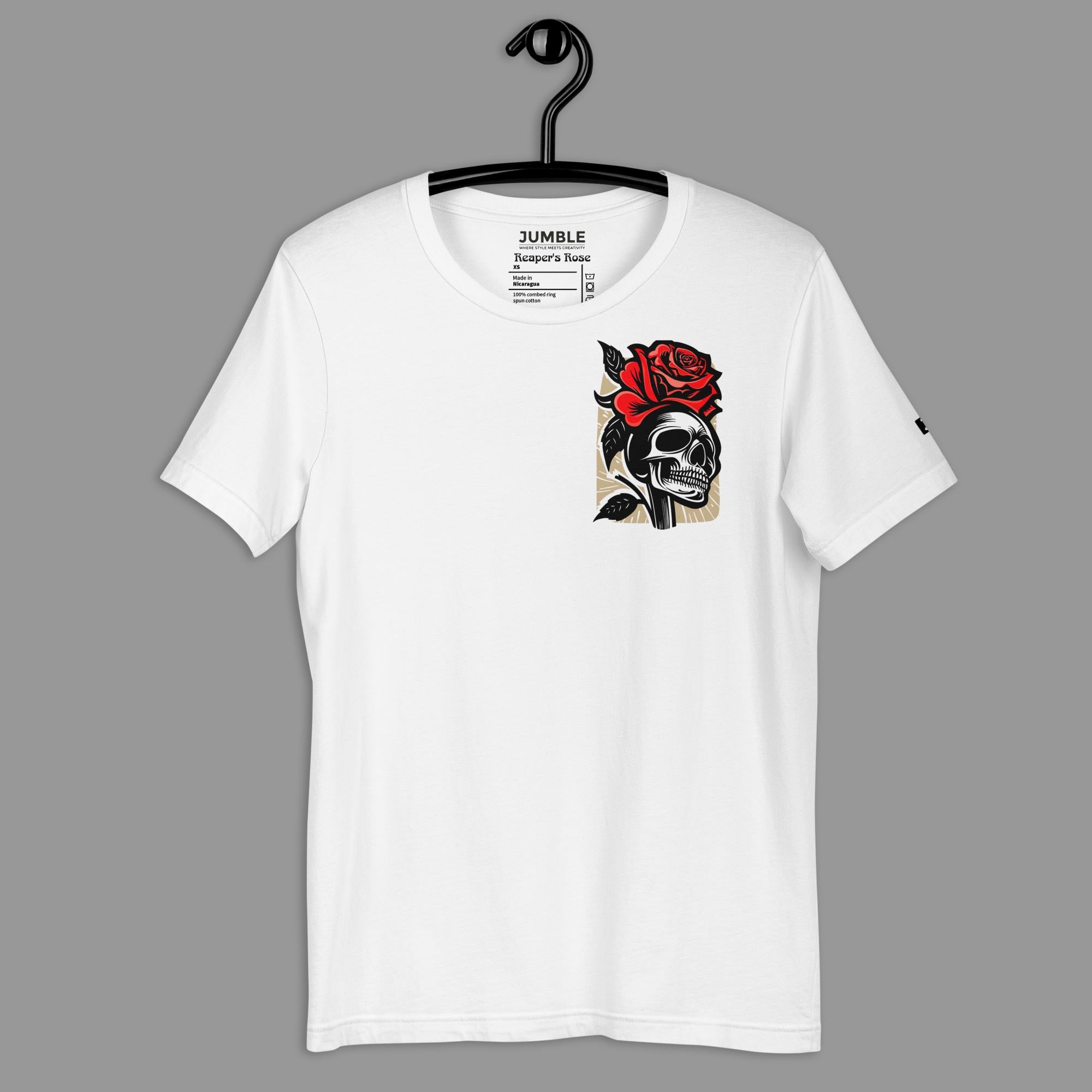 Reaper's Rose Unisex T-shirt | Mutiny Collection | Sailor Jerry Tattoo ...