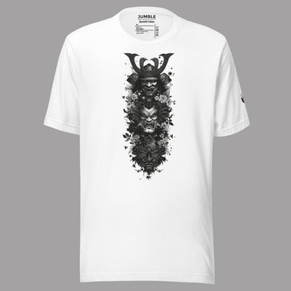 white Bushido Totem Unisex t-shirt