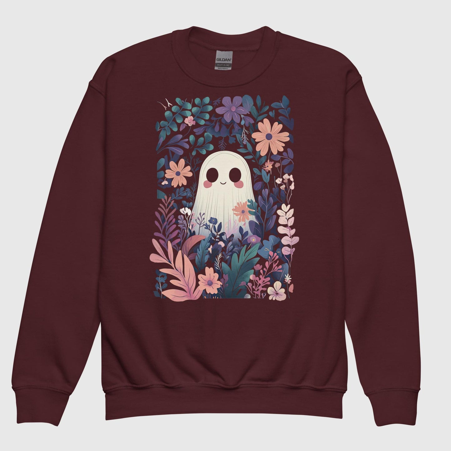 Garden Ghost kid's crewneck sweatshirt